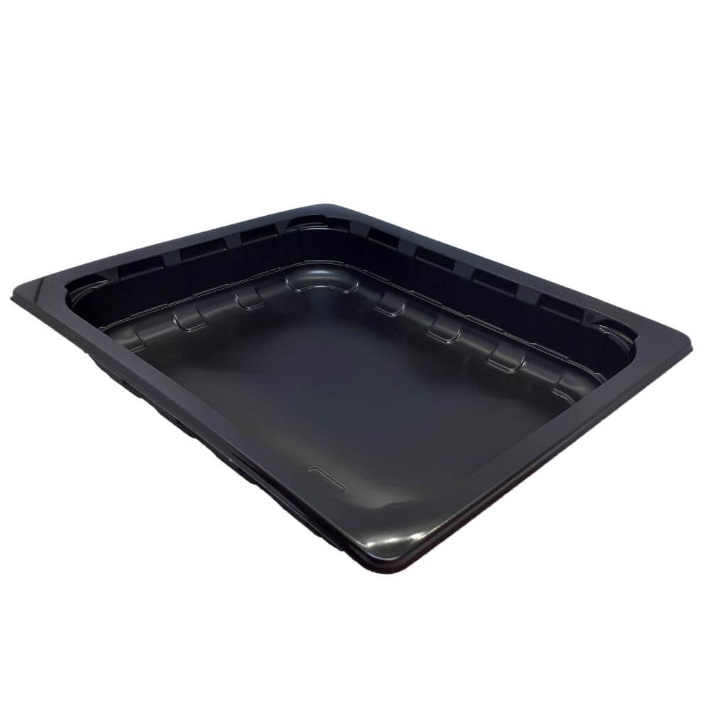Set 130 Tavite Polipropilena, 325x265x50 mm, Negre, fara Capac